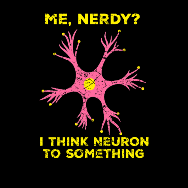 Motiv Chemie Biologie Nerd Nerdy IQ Neuronen Gehirn