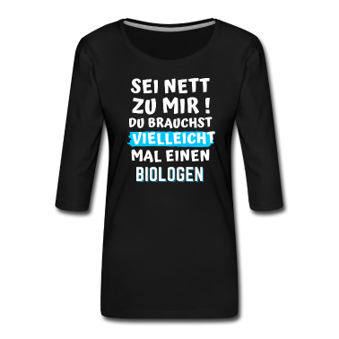 Bio LK T-Shirt - Biologen Spruch witzig Labor Geschenk Studenten