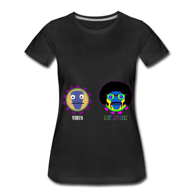 Bio LK T-Shirt - virus retrovirus nerdy