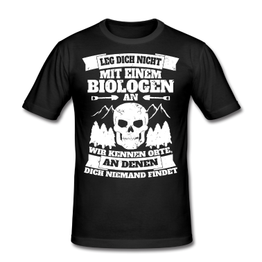 Bio LK T-Shirt - Biologe Biologie lustiges Geschenk Spruch - Orte