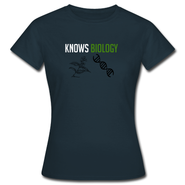 Bio LK T-Shirt - Knows Biology Biologie Geschenk