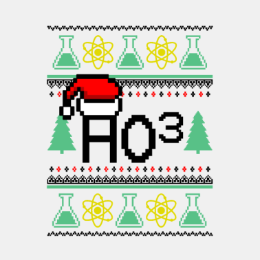 Motiv Ugly Christmas Hohoho Chemie lustig Ho Hoch 3