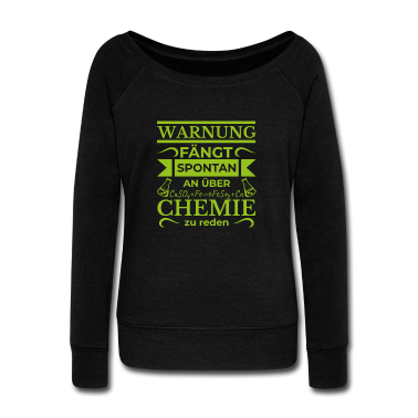 Chemie LK Pullover - Warnung chemie Geschenk Chemiker Wissenschaft
