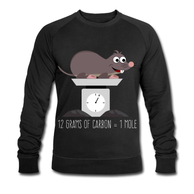 Chemie LK Pullover - Maulwurf Nerd Spruch - Ein Mol Witz