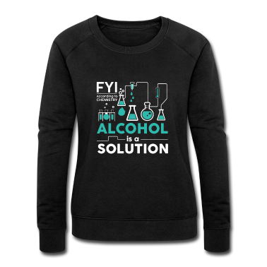 Chemie LK Pullover - Alkohol Chemie Lösung Science Student Geschenk