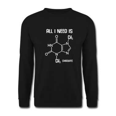 Chemie LK Pullover - Schokolade Formel Junkie Naschkatze Nerd Geschenk
