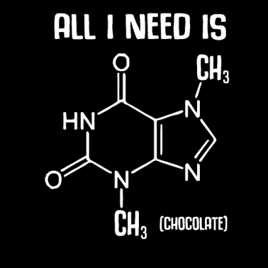 Motiv Schokolade Formel Junkie Naschkatze Nerd Geschenk