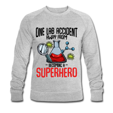 Chemie LK Pullover - Chemie Superheld Lustige Sprüche Chemiker Geschenk