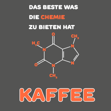 Motiv Das Beste aus der Chemie - Kaffee Formel - T-Shirt