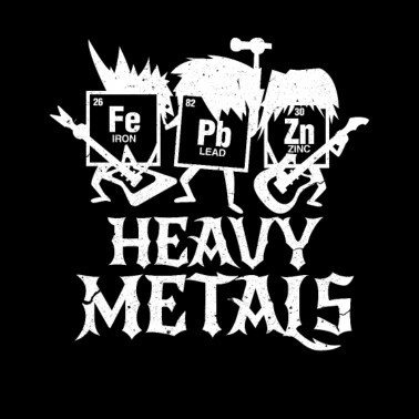 Motiv Chemie Heavy Metal Wissenschaft Eisen Geschenk