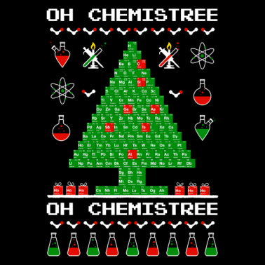 Motiv Oh Chemistree Chemie Weihnachten