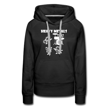 Chemie LK Hoodie - Schwermetalle die Rocken, Nerd Wissenschaft