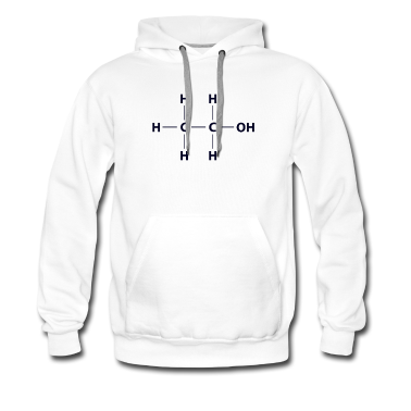 Chemie LK Hoodie - Ethanol Molekül Alkohol Formel Geschenk Spruch