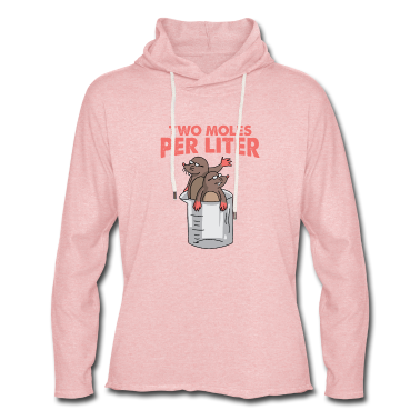 Chemie LK Hoodie - Two Moles Per Liter Science Maulwurf Geschenk Gift