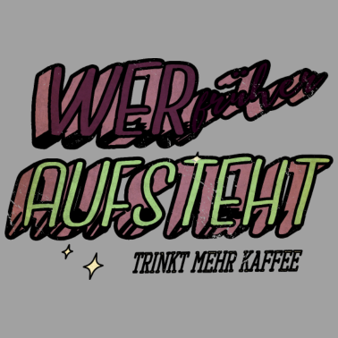 Motiv schlafmütze bier kollegen kaffeepause abhängigkeit