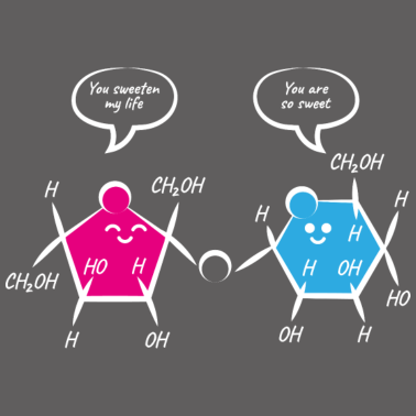 Motiv You sweeten my life Geschenk Chemiker Wissenschaft
