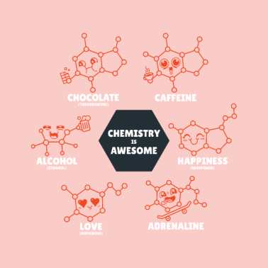 Motiv Erstaunliche Chemie