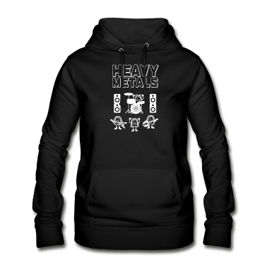 Chemie LK Hoodie - Heavy Metals, rockende Schwermetalle -Nerd Science