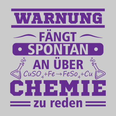 Motiv Warnung Chemie Geschenk Chemiker Wissenschaft