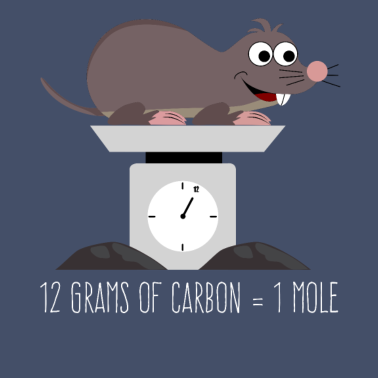 Motiv Maulwurf Nerd Spruch - Ein Mol Witz