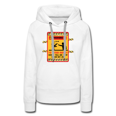 Chemie LK Hoodie - WARNING TO AVOID INJURY LUSTIGE SPRÜCHE HANDWERKER