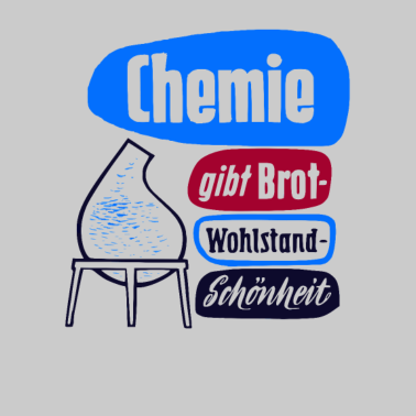 Motiv DDR CHEMIE VEB Propaganda Retro Industrie Design
