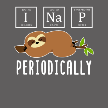 Motiv Faultier Elemente Chemie