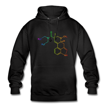 Chemie LK Hoodie - LSD Molekül Bicycle Day Acid Chemie Drogen Droge
