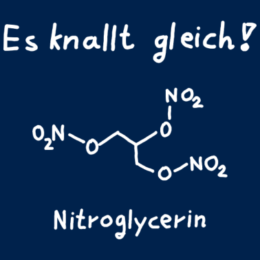 Motiv Es knallt gleich Nitroglycerin