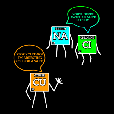 Motiv Chemie Kochsalz