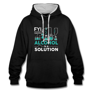 Chemie LK Hoodie - Alkohol Chemie Lösung Science Student Geschenk