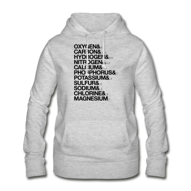 Chemie LK Hoodie - Elements of human body