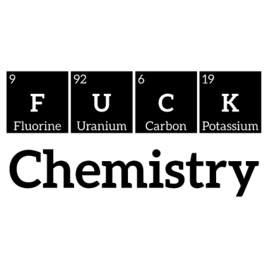 Motiv Chemie Fuck Periodensystem Geschenk Lehrer