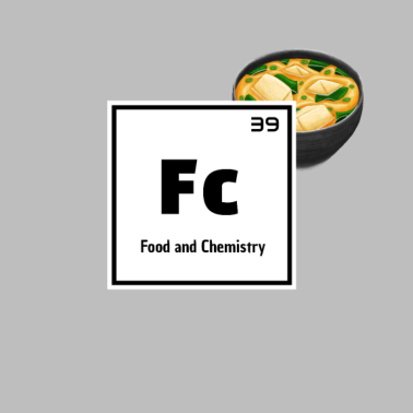 Motiv Essen und Chemie Chemiker Lustig Perioden T-Shirt