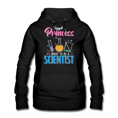 Chemie LK Hoodie - keine Prinzessin sondern Wissenschaftlerin