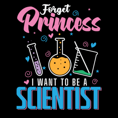 Motiv keine Prinzessin sondern Wissenschaftlerin