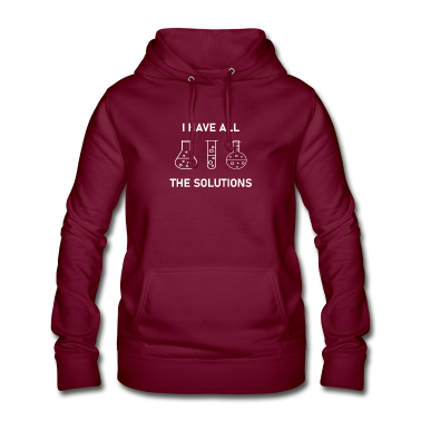 Chemie LK Hoodie - Chemiker Geschenk Science Nerd Lösungen Labor Lab