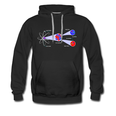 Chemie LK Hoodie - Physik Atommodell