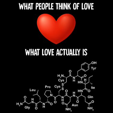 Motiv Liebe Chemie Formel Biochemie Mikrobiologie