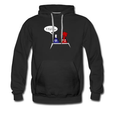 Chemie LK Hoodie - Du reagierst über Wissenschaft Chemie Reagenzglas