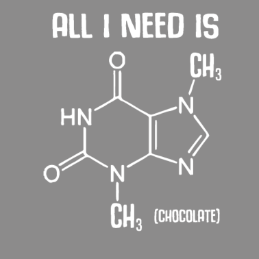 Motiv Schokolade Formel Junkie Naschkatze Nerd Geschenk