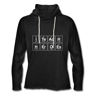 Chemie LK Hoodie - Lustiges Zitat I Teach Heroes - Lehrer