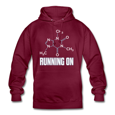 Chemie LK Hoodie - Auf Koffein-Molekül-Geschenk laufen