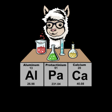 Motiv Chemie Lustiges Chemie Alpaka Alpaca Geschenk