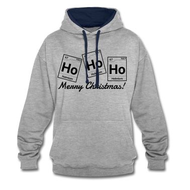 Chemie LK Hoodie - Chemie Weihnachten Ho Ho Ho