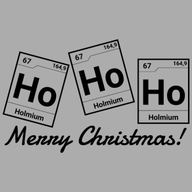 Motiv Chemie Weihnachten Ho Ho Ho