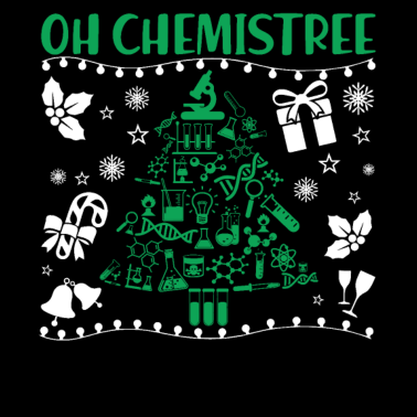 Motiv Chemie Weihnachten Oh Chemistree