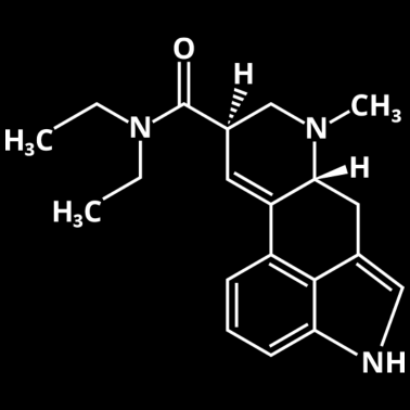 Motiv LSD Molekül Bicycle Day Acid Chemie Drogen Droge