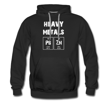 Chemie LK Hoodie - Heavy Metals Metal Rock Chemie Elemente