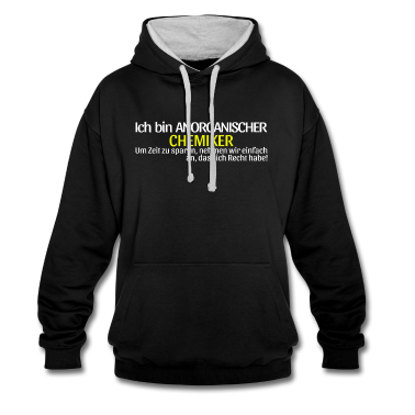 Chemie LK Hoodie - Anorganischer Chemiker Geschenkidee Chemie Spruch